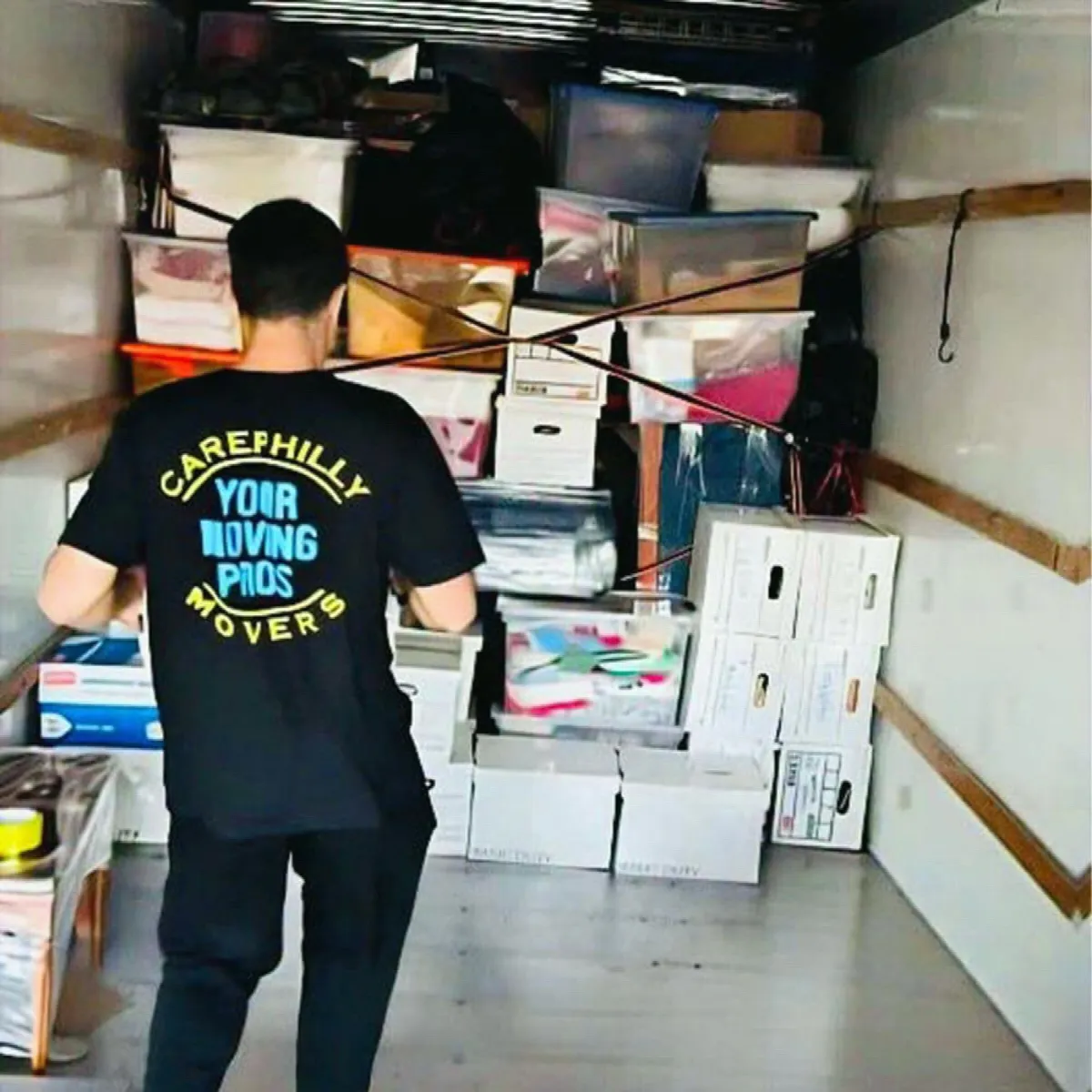 CarePhilly crew on a commercial move