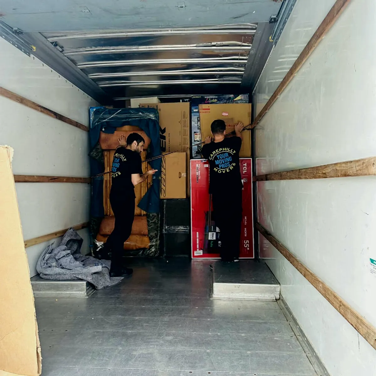 CarePhilly crew arriving on a same-day move